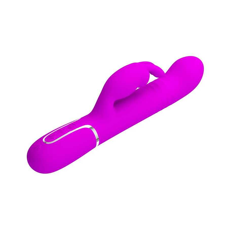 Coale Vibrador con Bolas Rotatorias y Up and Down USB