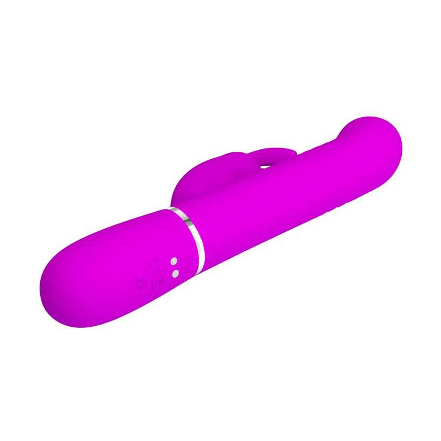 Coale Vibrador con Bolas Rotatorias y Up and Down USB