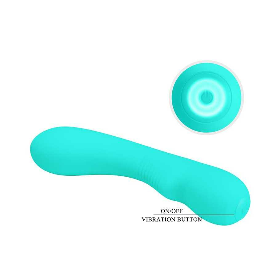 Prescott Vibrador USB Silicone Verde