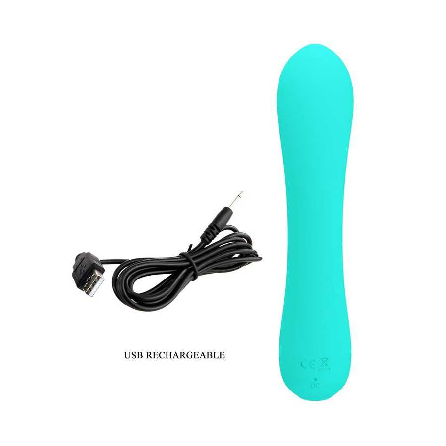 Prescott Vibrador USB Silicone Verde