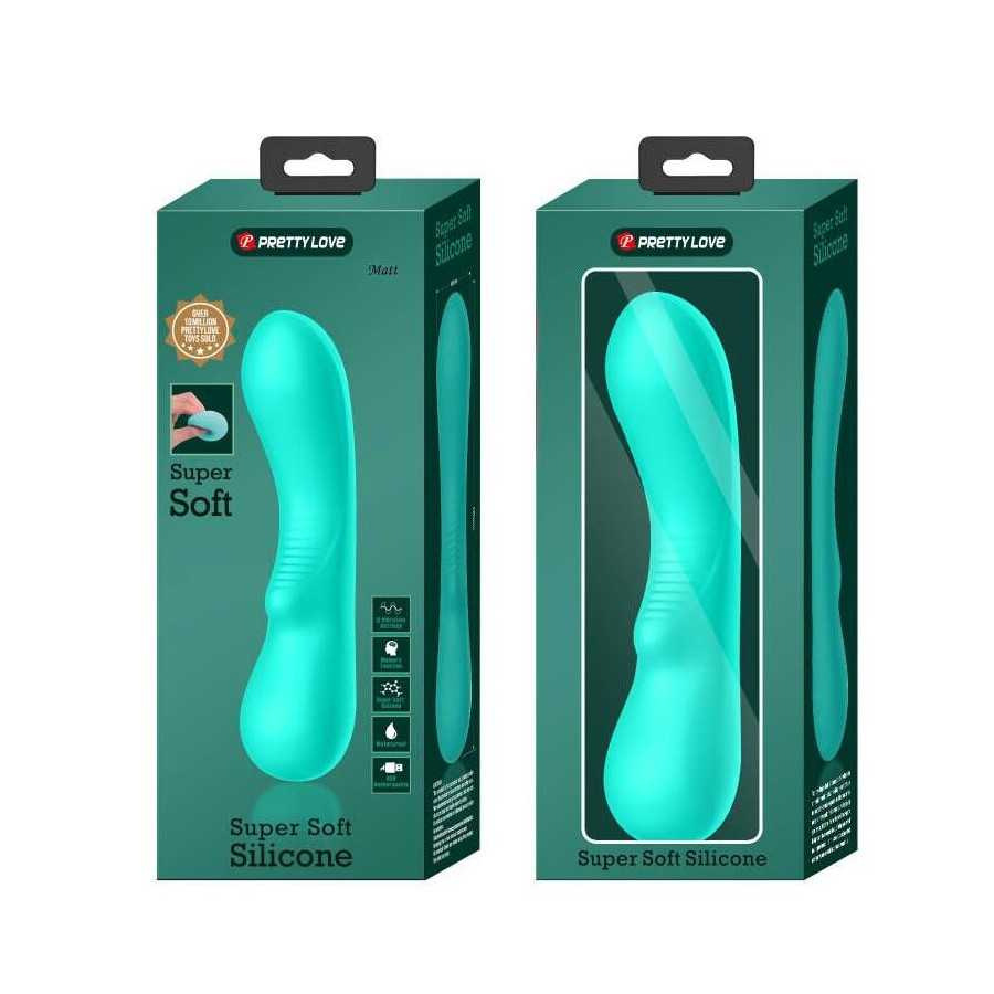 Prescott Vibrador USB Silicone Verde