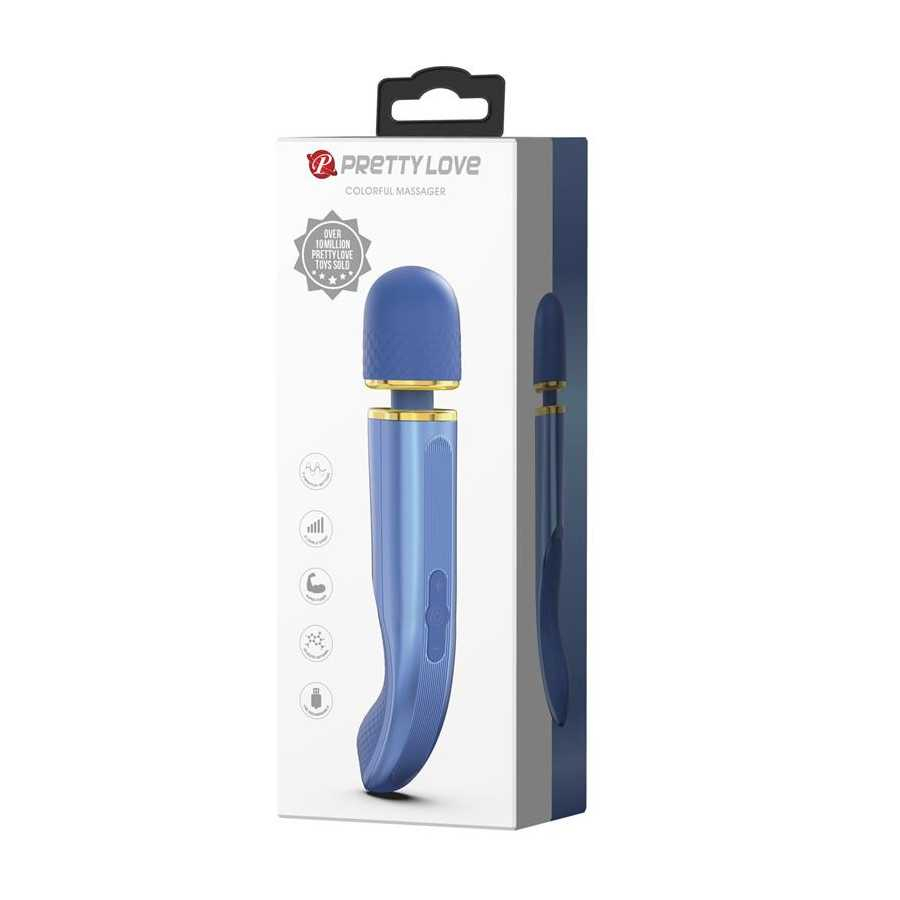 Masajeador USB Silicona Azul