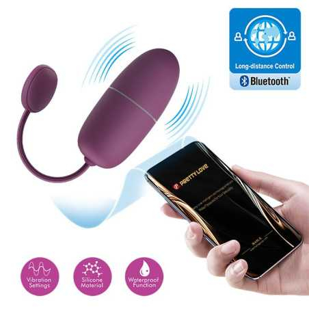 Nymph Huevo Vibrador con APP