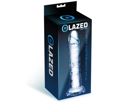 Dildo Realista Material Cristalino 19 cm