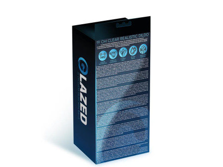 Dildo Realista Material Cristalino 19 cm