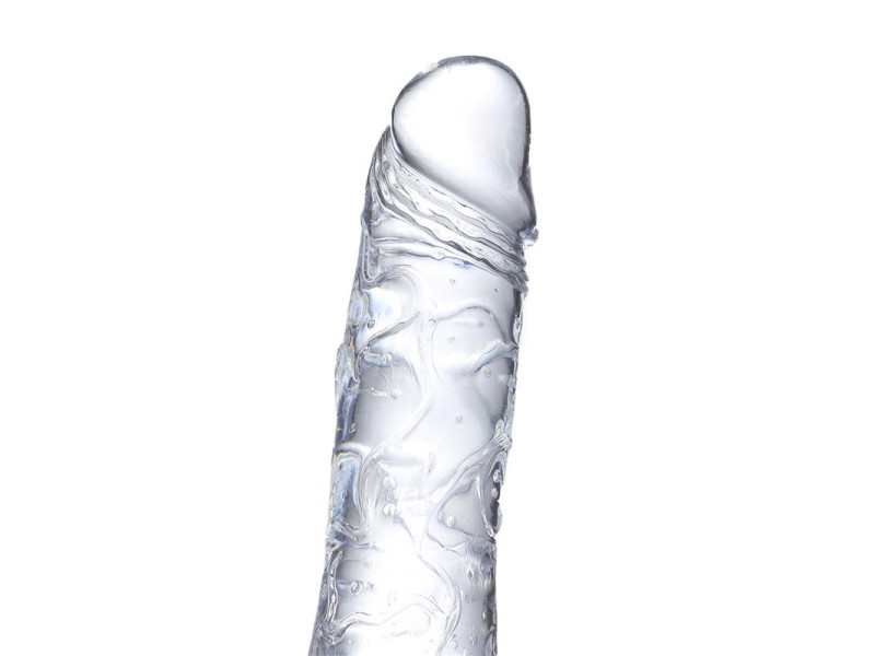 Dildo Realista Material Cristalino 19 cm