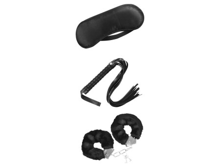 Set de Bondage para Principiantes Beginners 3 Piezas Negro