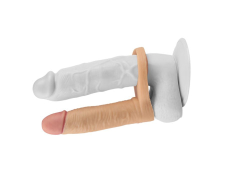 Dildo The Ultra Soft Double 58 Natural Dildo The Ultra Soft Double 58 Natural