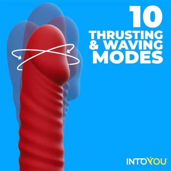 Ascen Vibrador con Thrusting y Waving y APP USB Magnetico