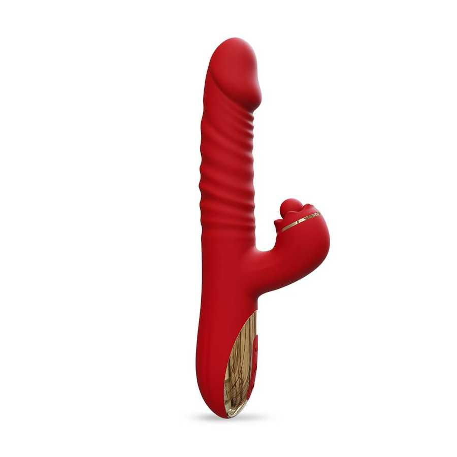 Ascen Vibrador con Thrusting y Waving y APP USB Magnetico