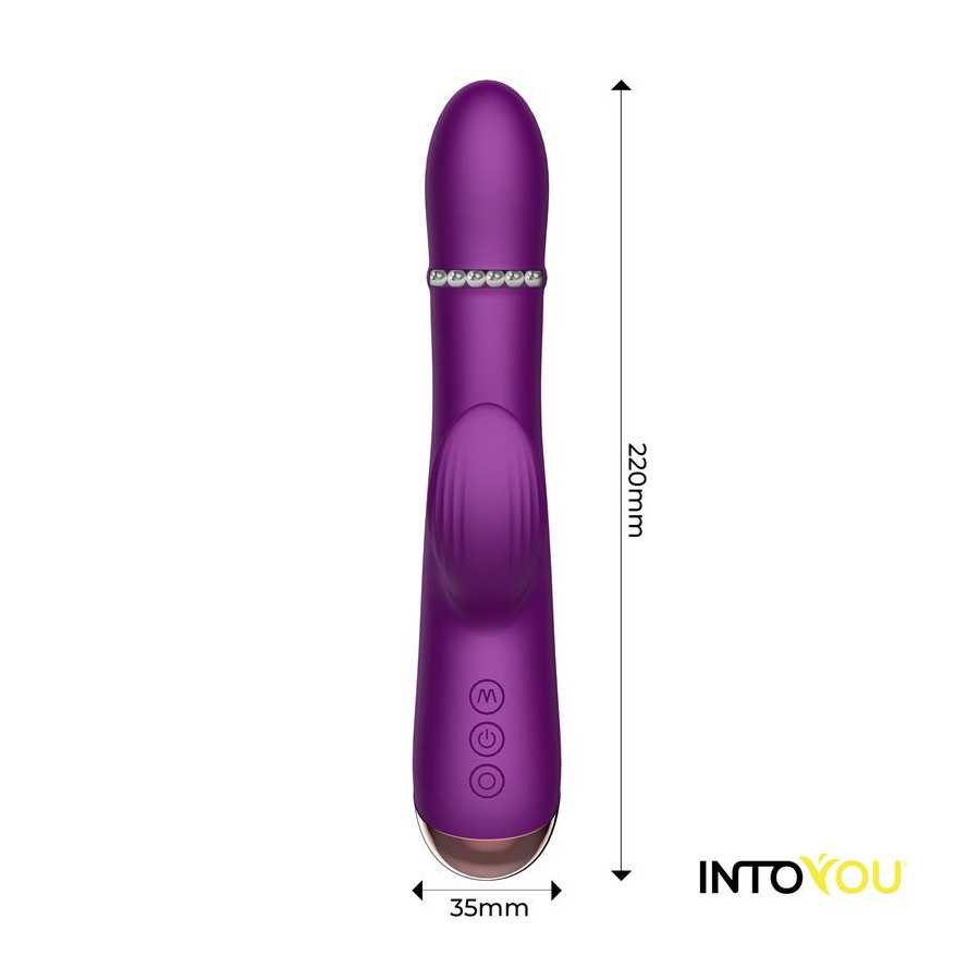 Sendel Vibrador con Anillo de Bolas Internas Up and Down y Pulsacion con App