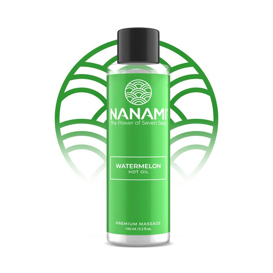 Nanami Aceite de Masaje Efecto Calor Aroma a Sandia 100ml