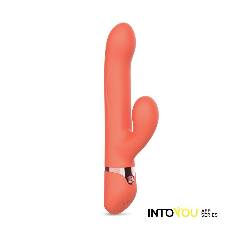 Mindy Vibrador con Anillo de Bolas Up and Down Finger y Pulsacion con APP