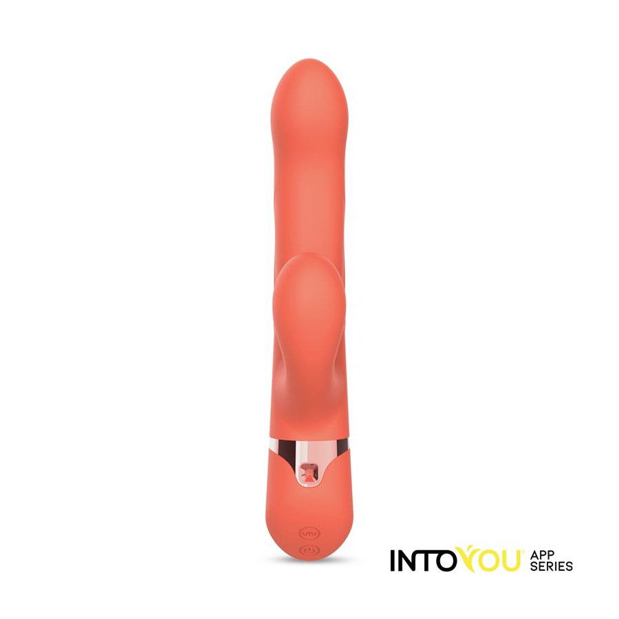 Mindy Vibrador con Anillo de Bolas Up and Down Finger y Pulsacion con APP