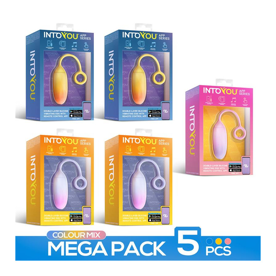 Mega pack 5 Surtido Huevo con APP