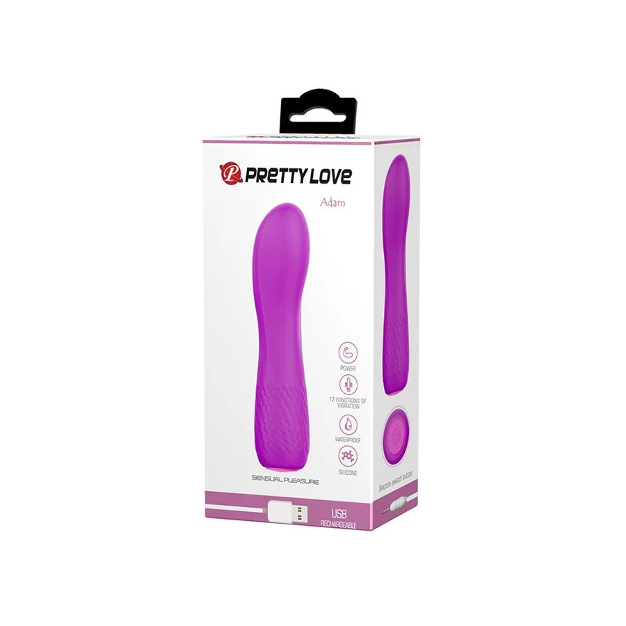 Adam Vibrador 12 Funciones Purpura