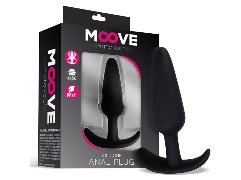 Plug Anal Silicona Pequeno Negro