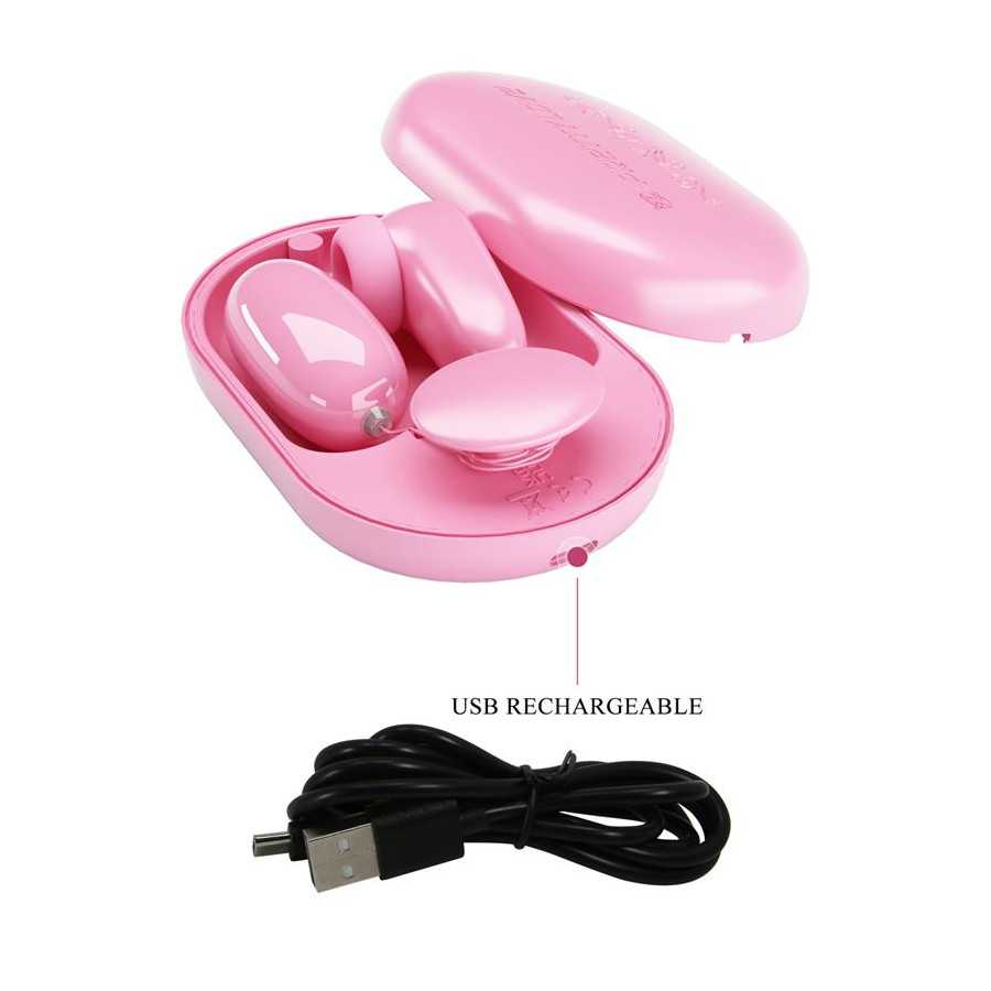 Magic Box Huevo Vibrador y Estimulador con Tapping