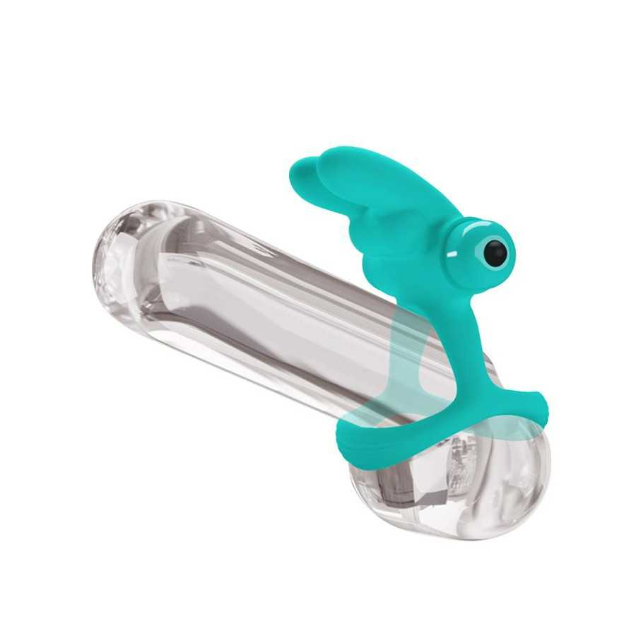 Anillo para el Pene con Vibracion Passionate Dante Verde