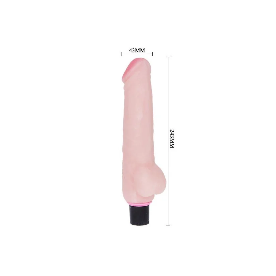 Baile Vibrador Realista Color Natural