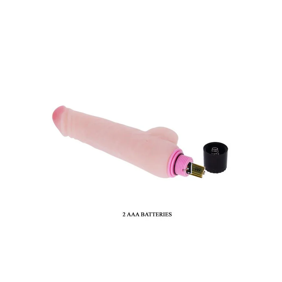 Baile Vibrador Realista Color Natural