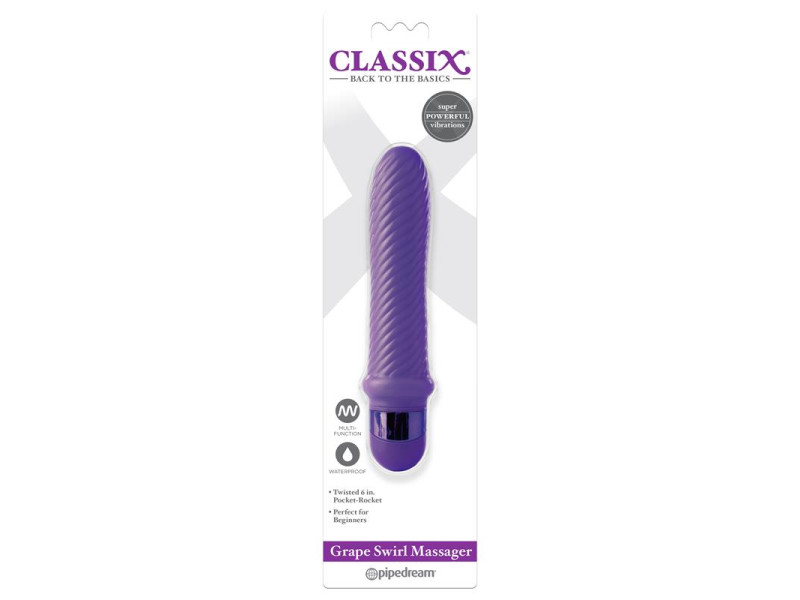 Vibrador Grape Swirl