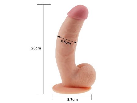 Dildo The Ultra Soft Dude 85 Natural