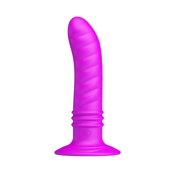 Vibrador Twist Plug Anal Purpura