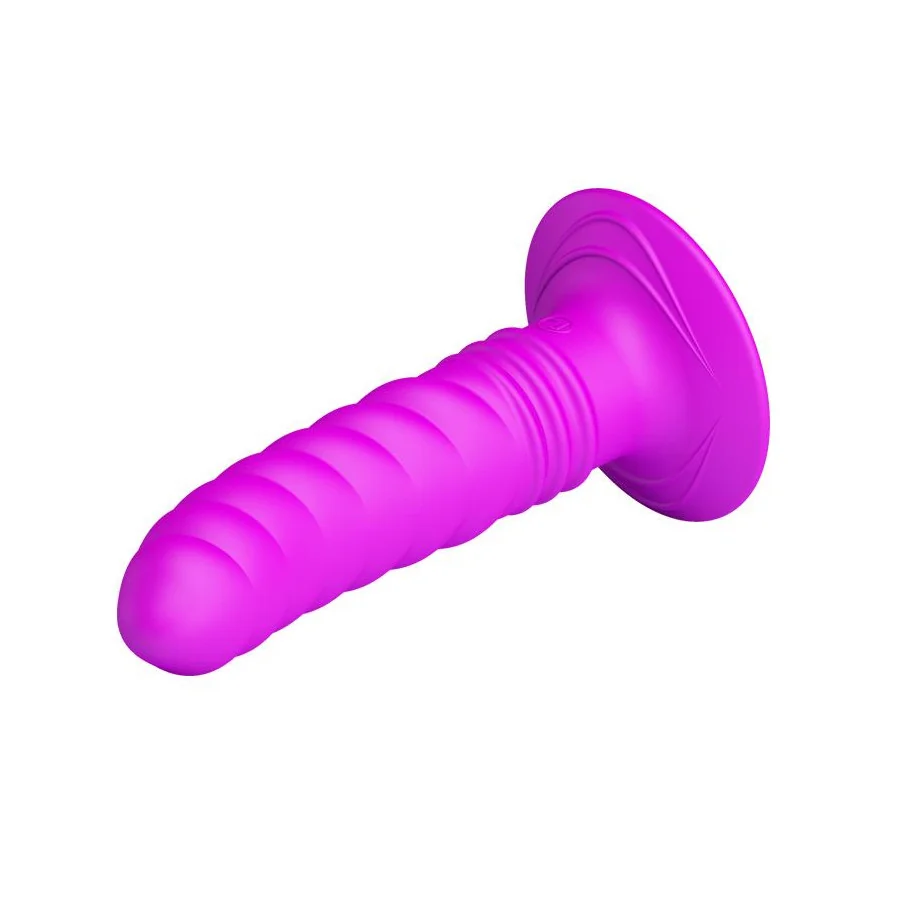 Vibrador Twist Plug Anal Purpura