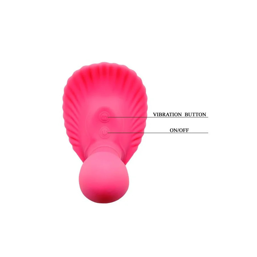 Pretty Love Vibrador a Control Remoto Fancy Clamshell Color Rosa