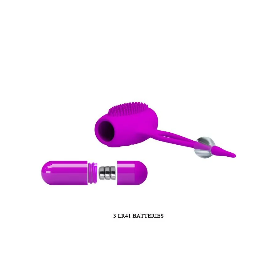 Pretty Love Pinzas para Pezones Bancroft Color Purpura