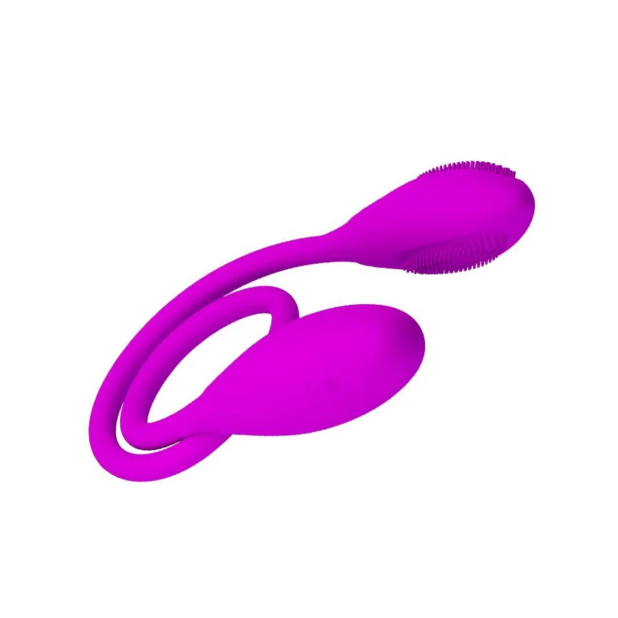 Pretty Love Huevos Vibradores Snaky Vibe Color Purpura