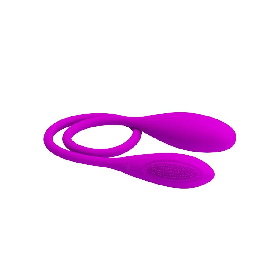 Pretty Love Huevos Vibradores Snaky Vibe Color Purpura