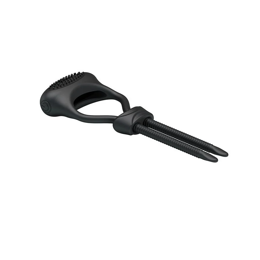 Pretty Love Anillo Vibrador Curitis Color Negro