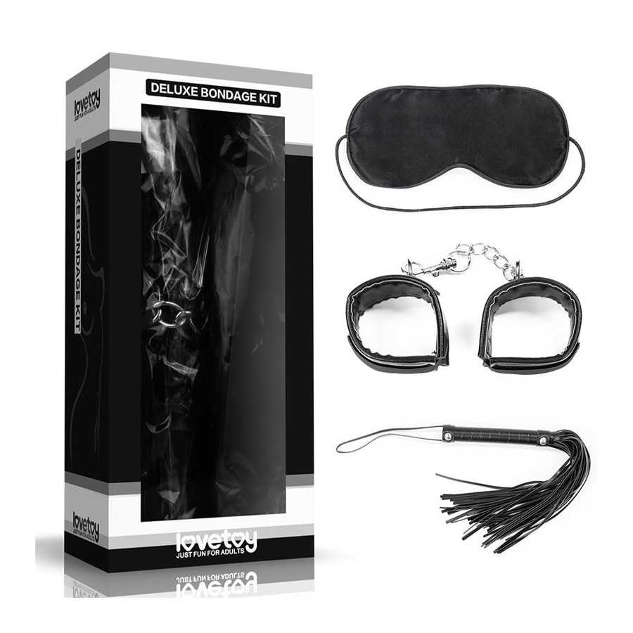 Kit Bondage Deluxe Negro