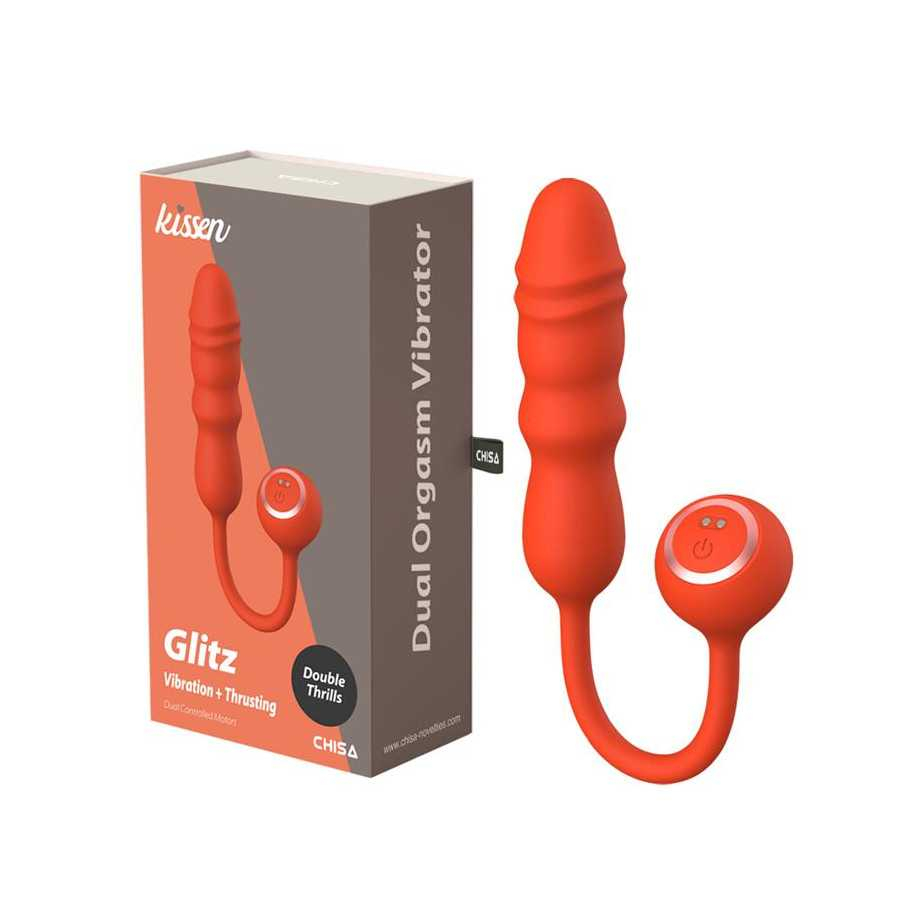 Glitz Estimulador con Vibracion y Thrusting