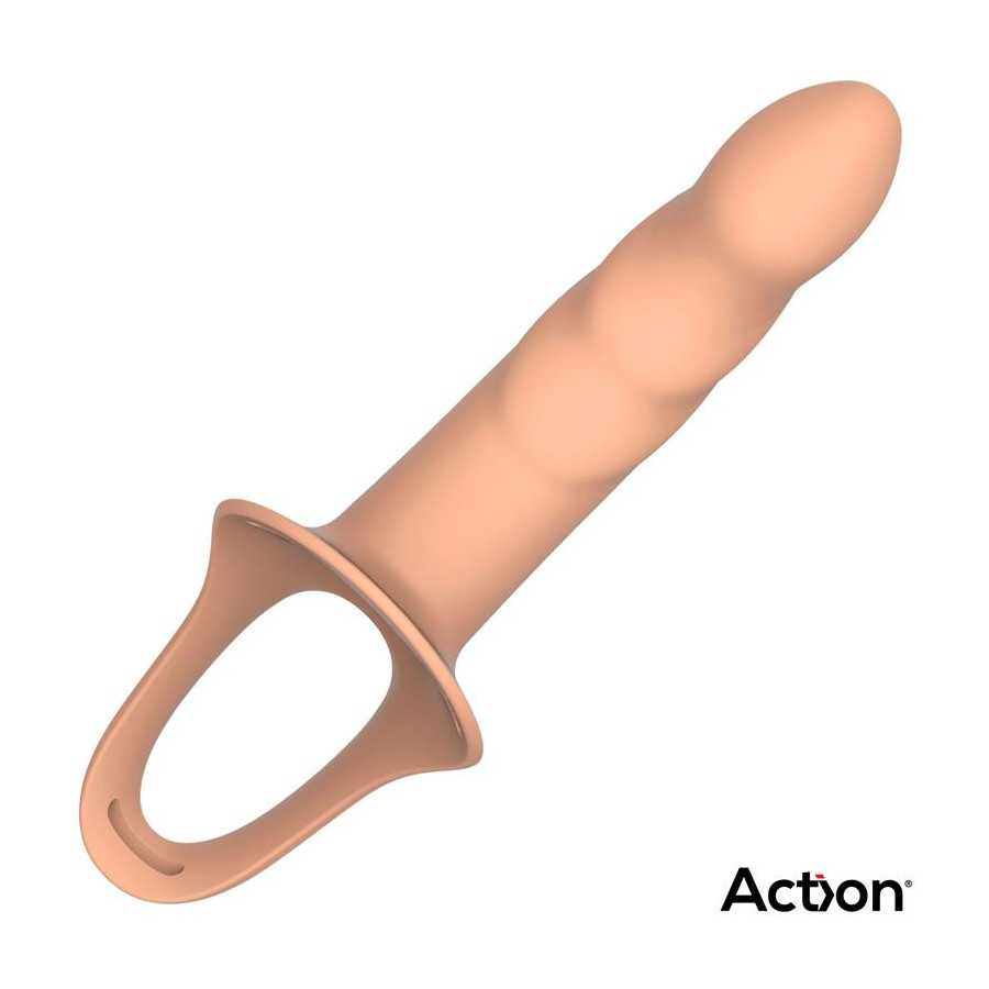 Arnes Strap on con Dildo Hueco Silicona Premium Talla L