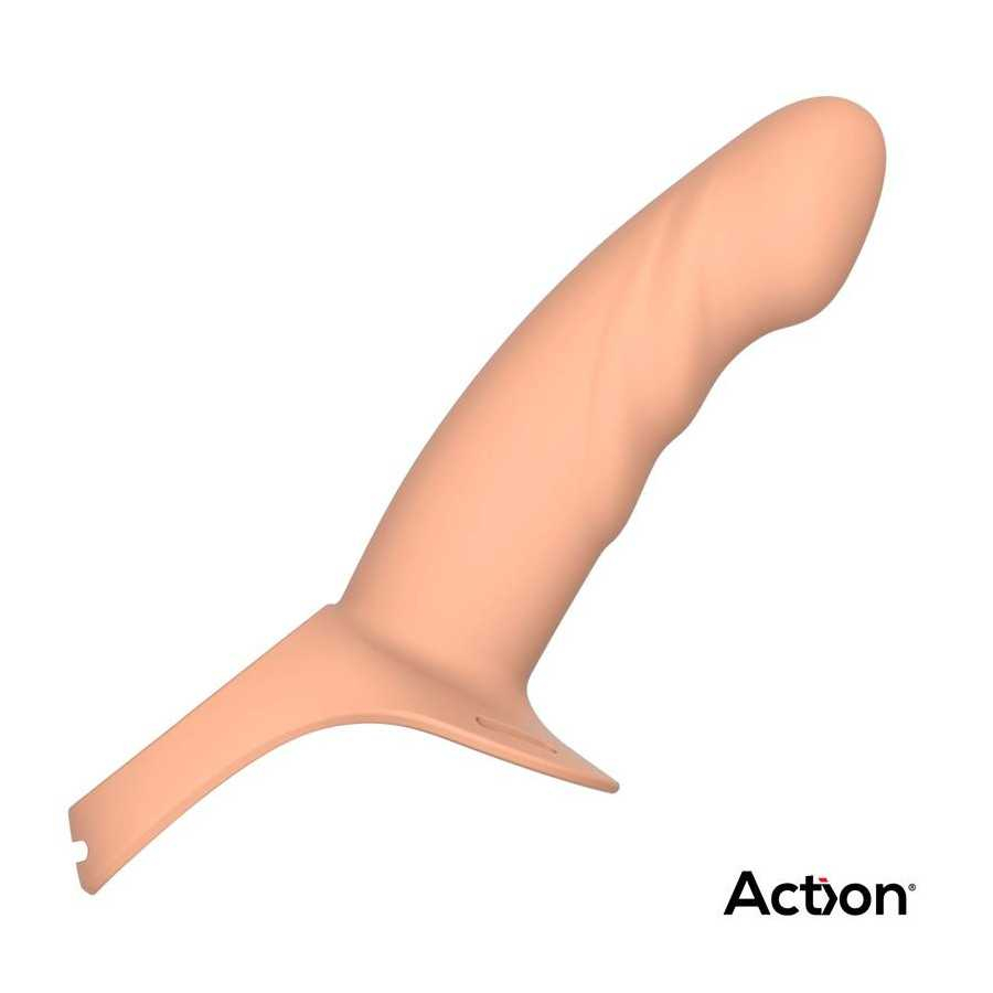 Arnes Strap on con Dildo Hueco Silicona Premium Talla L