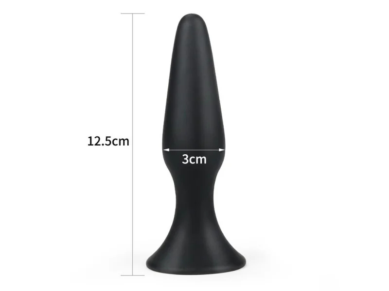 Plug Anal Lure Me Talla L Negro