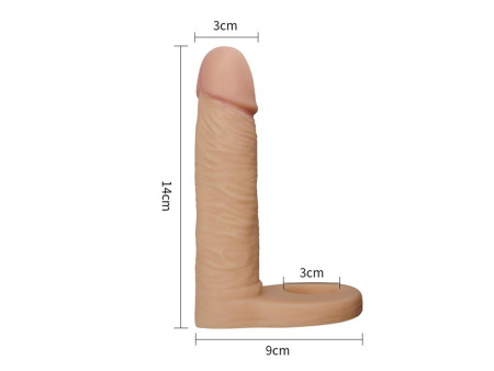 Dildo The Ultra Soft Double 58 Natural Dildo The Ultra Soft Double 58 Natural