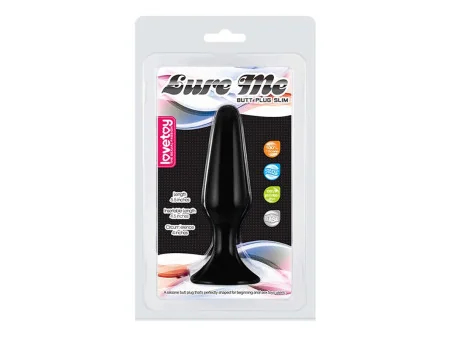 Plug Anal Lure Me Talla L Negro
