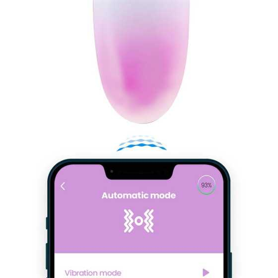 Huevo con APP Silicona Doble Capa Rosa Azul