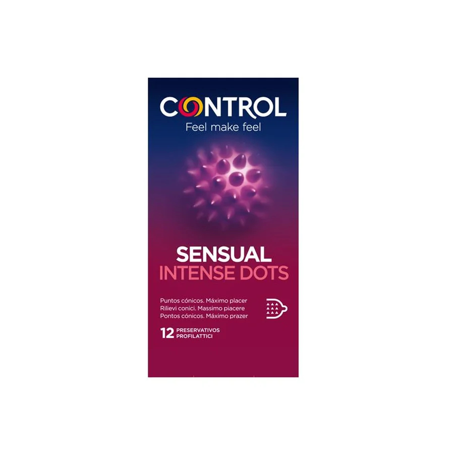 Sensual Intense Dots 12 uds