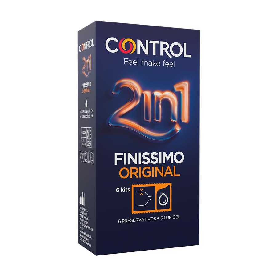 2 in 1 Finissimo Original 6 uds