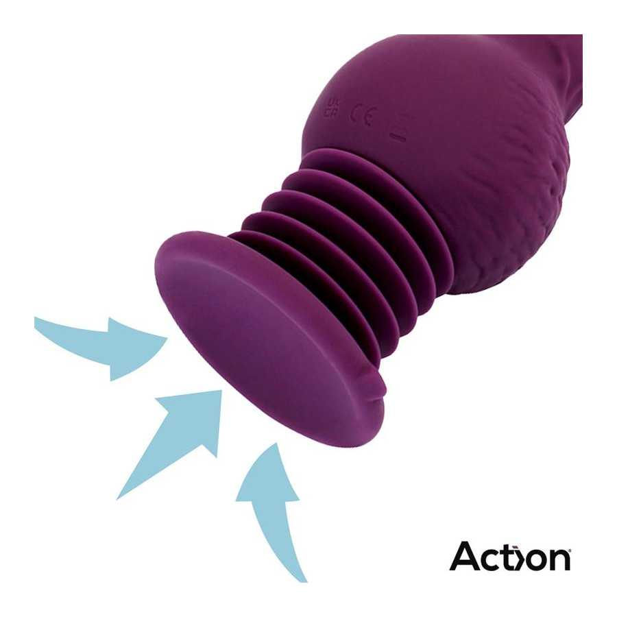 Booster Vibrador con Thrusting Ultra Jet Thruster con Potente Ventosa