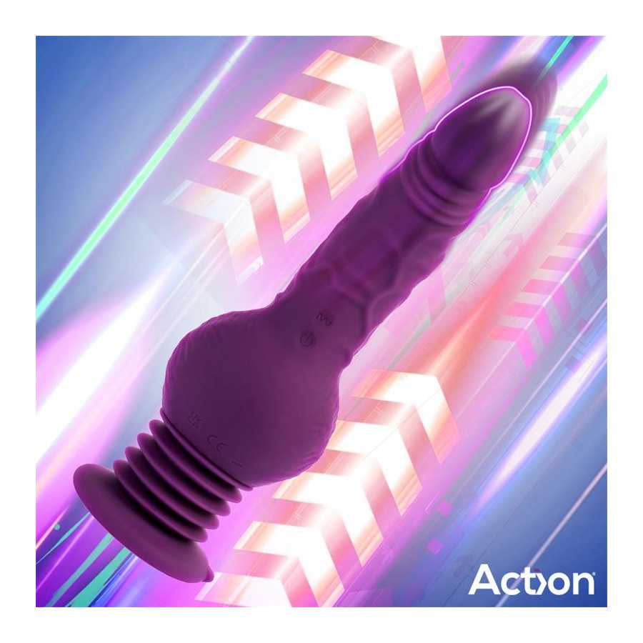 Booster Vibrador con Thrusting Ultra Jet Thruster con Potente Ventosa