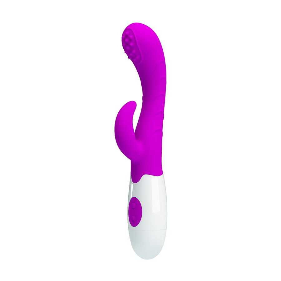 Vibrador Arthur con Movimiento Finger Purpura