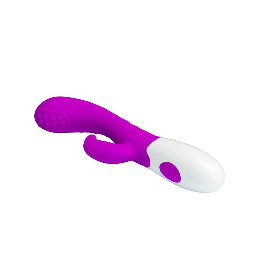 Vibrador Arthur con Movimiento Finger Purpura