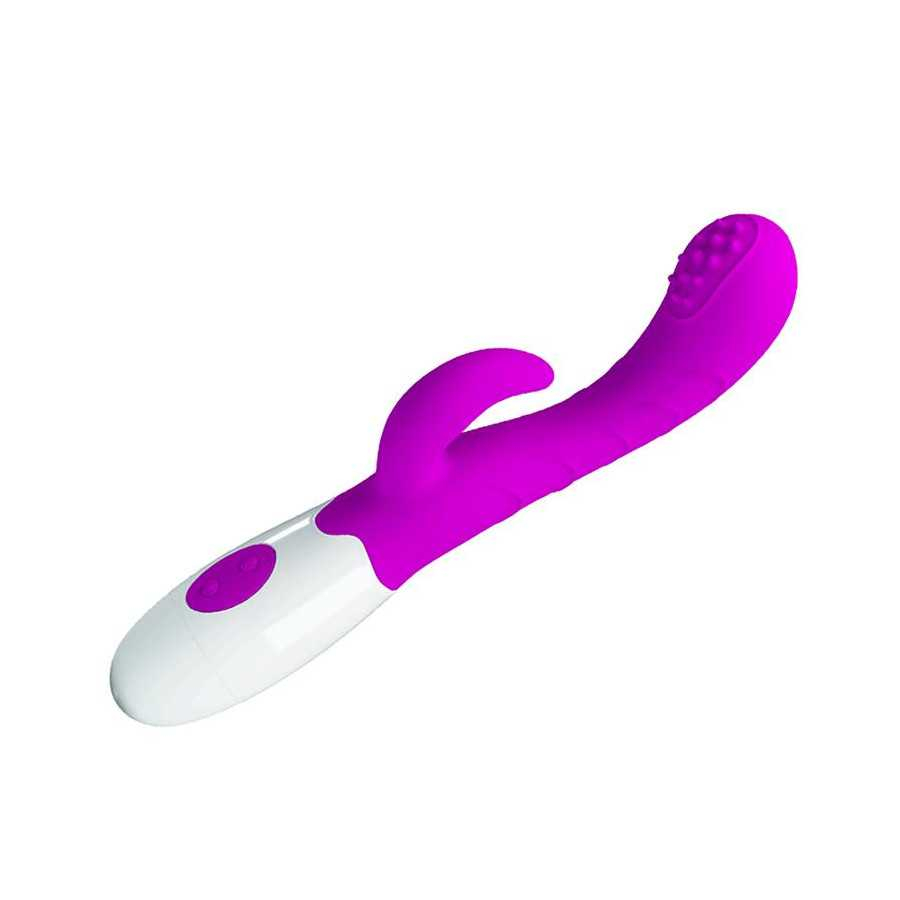 Vibrador Arthur con Movimiento Finger Purpura