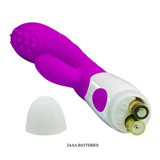 Vibrador Arthur con Movimiento Finger Purpura